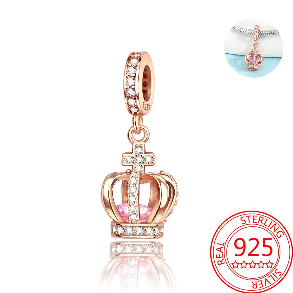 Koperen, echt roségouden, roze octopus, zomerschildpad, hartvormige hanger, geschikt voor originele armbanden, kettingen, armbanden voor meisjes