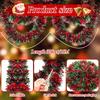 Home Portable Christmas Garland Living Room Bedroom Reusable Cheerful Xmas Hanging Decoration Holiday Ornament Wreath