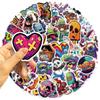 50pcs Street Spray Graffiti Culture Cool Cartoon Stickers DIY Phone Guitar Laptop Notebook Suitcase Waterproof Sticker Kids Toys
