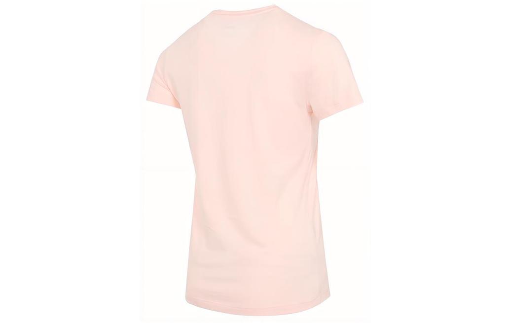 Puma Summer Court T Shirts Men's Pink Crew Neck Moderate Straight Fit 845864-27