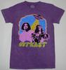Outkast T-Shirt Short Sleeve Graphic Crew Neck Purple
