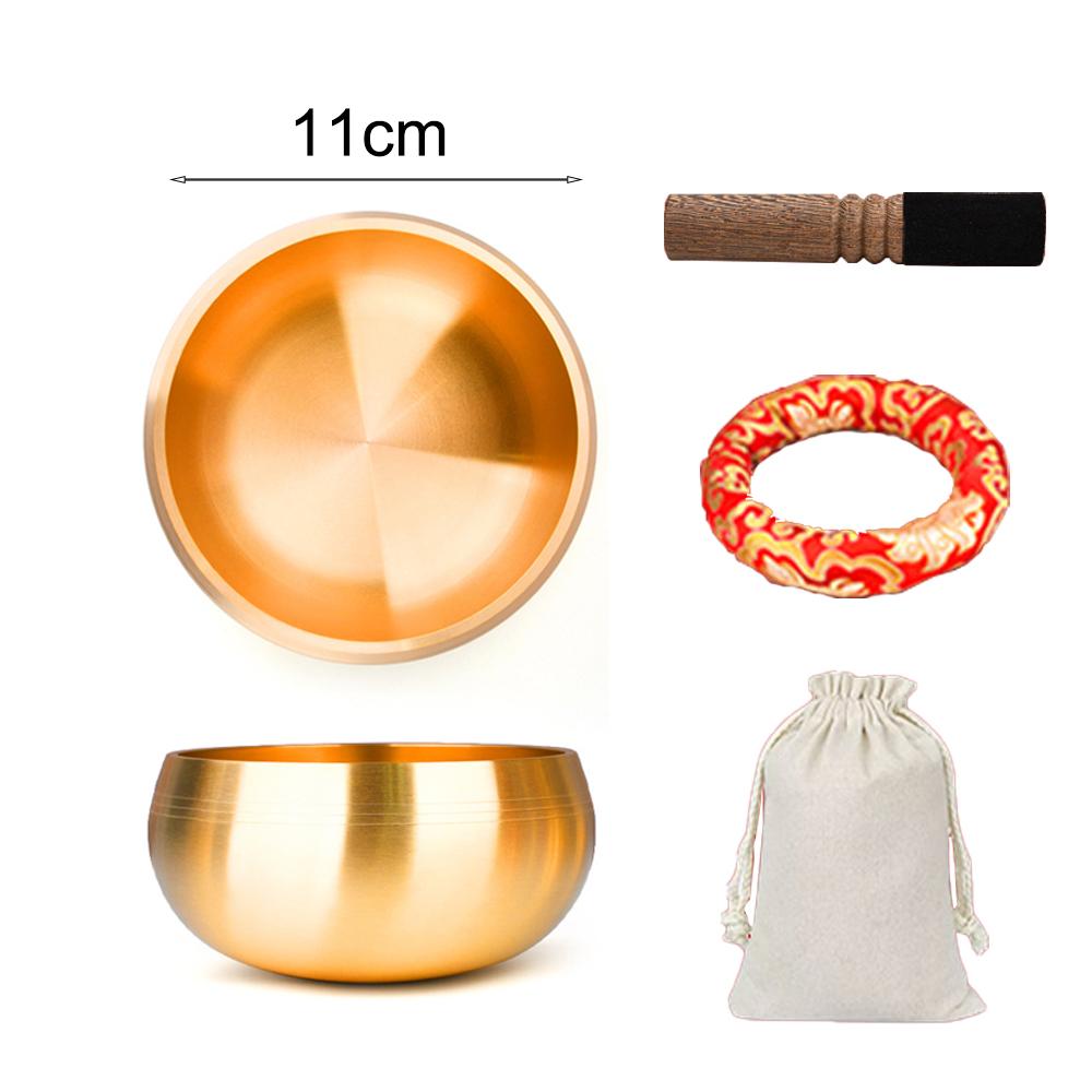 Sanskrit Bowl Nepal Tibet Buddha Tibetan Singing Bowl Yoga Meditation Chanting Bowl Brass Chime Music Therapy
