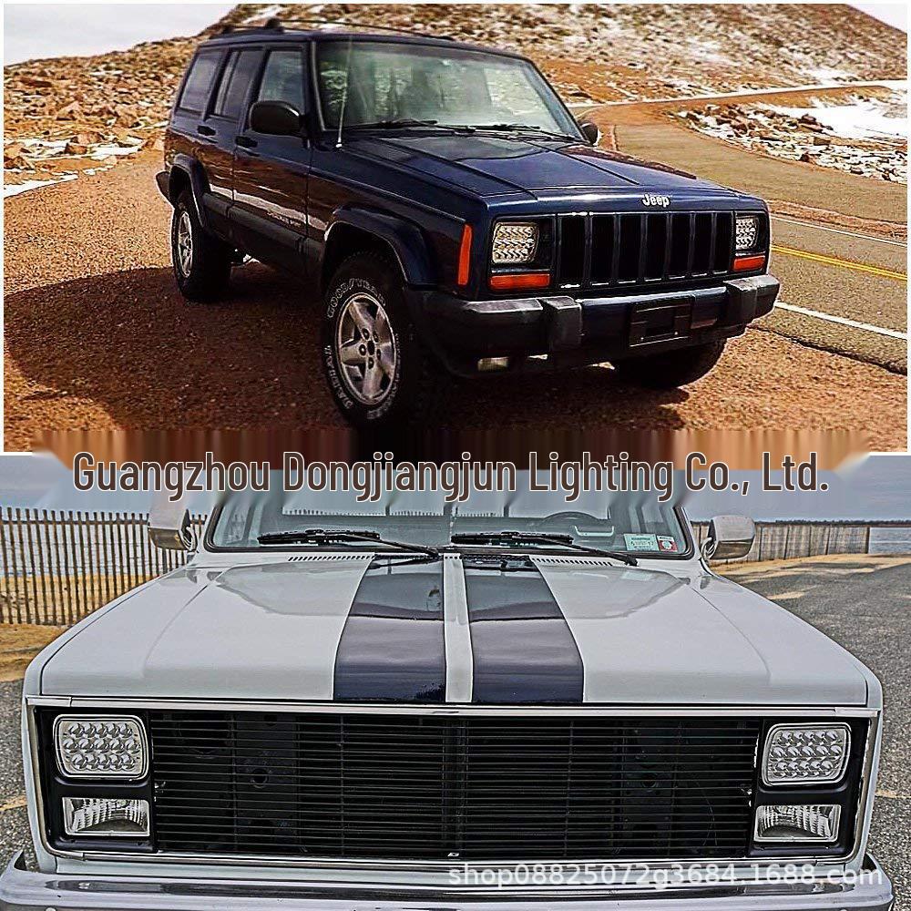 7-Inch LED Work Light for Wrangler & Cherokee Truck Modifications - 5x7 Headlight