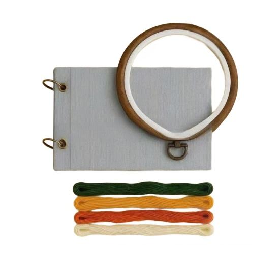 

Набір для вишивання для початківців Квіткові візерунки Вивчіть вишивальні шви Набір для ручної вишивки Включає численні аксесуари Подарунок для любителів рукоділля 1 Set