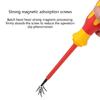 Insulated Screwdriver Set Strong Magnetic Adsorption Tip Easily Installation