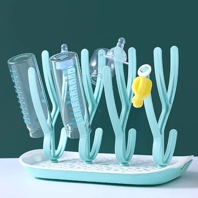 Multifunctional Single-pack Baby Bottle Drain Rack, Tableware Cup Storage Drying Bracket Plastic Bottle Drying Storage Rack