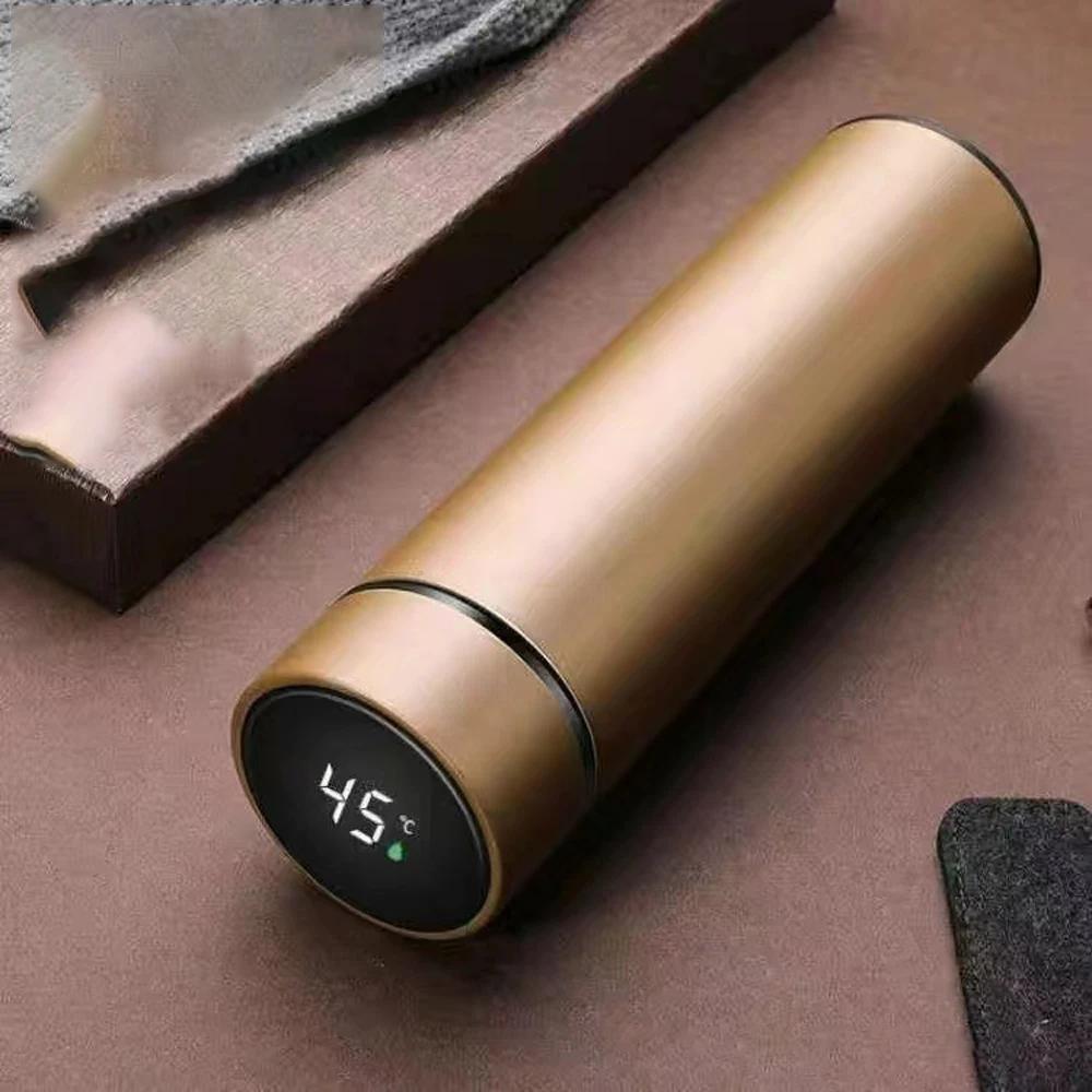 304 din oțel inoxidabil comercial afișaj temperatură control al temperaturii ceașcă izolată inteligentă, ceașcă de apă simplă și portabilă