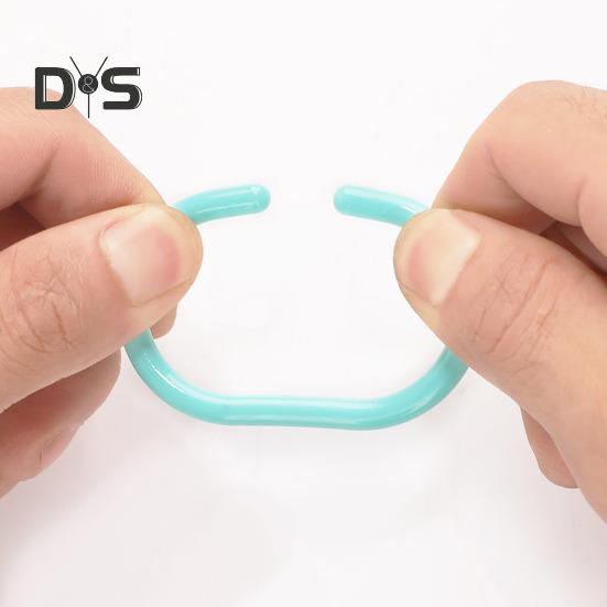 12 buc cârlige pentru perdea de duș rezistente universale pentru baie, tijă de duș în formă de C, inel de umeraș, suport pentru perdea de baie, accesorii