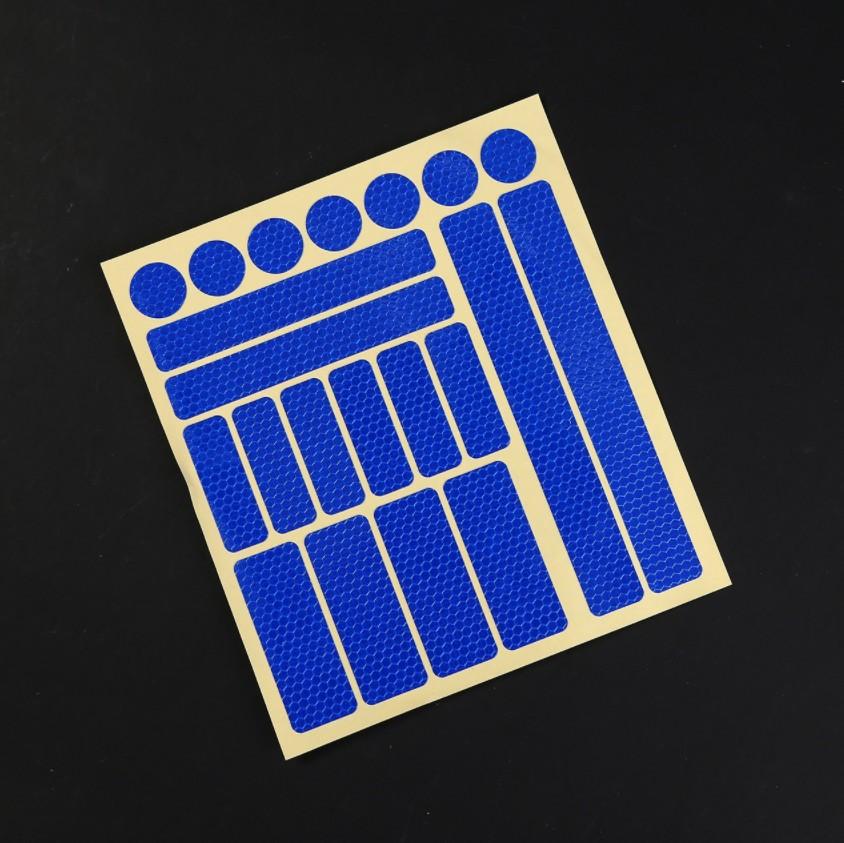 Car Motorcycle Reflective Stickers Night Safty Warning Reflector Film Decal Decoration Bicycle Wheel Reflector Auto Accessories