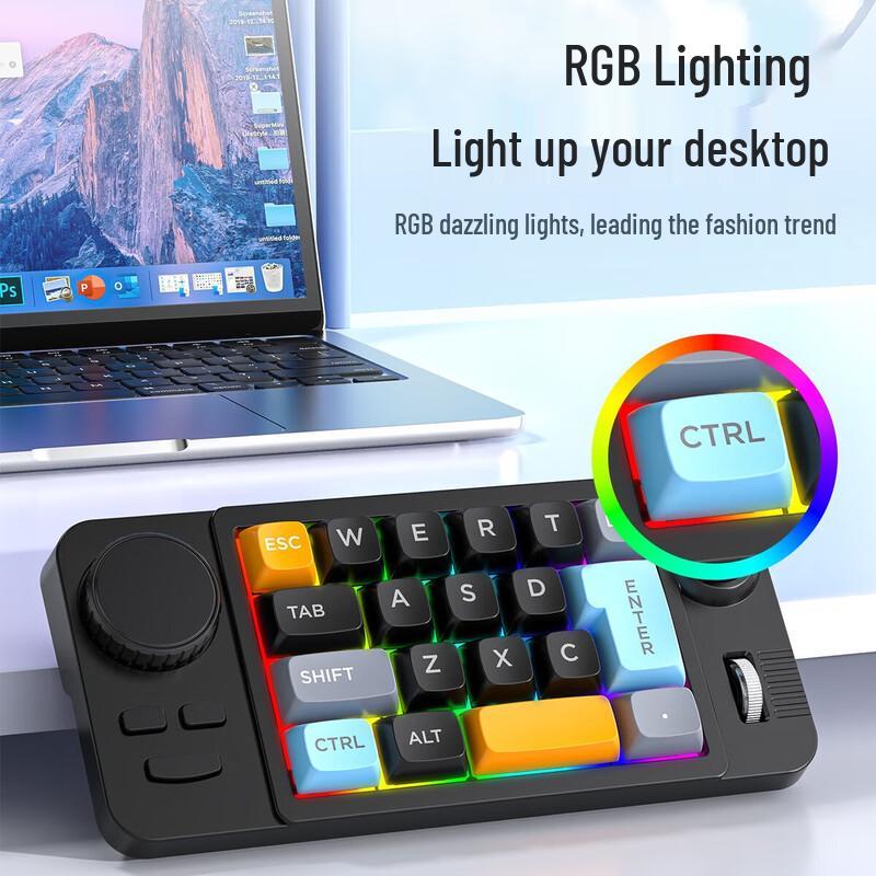 MKESPN RGB Hot-Swappable Mechanische Gaming-Tastatur