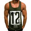 T-shirt Estiva da Uomo Nuova Senza Maniche Per Giovani Casual Ampia Monocolore Spallina Sottile Canotta da Uomo con Cappuccio Fitness Sportiva