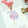 R# 25mm Copper Head 3D Relief Stamps Print Head DIY Manual Account for Wedding C