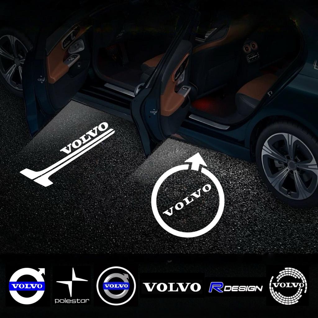 2x For Volvo AWD S80 S60 V40 XC60 T4 T4 T5 156 246 V60 XC90 B5 B6 T6 T8 Car Door LED Courtesy Light Projector Logo Welcome Lamp aof123