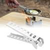 Pot Lifter Camping Pot Pan Grip Handle Outdoor Cooking Pot Picnic Anti-Scalding Pot Clamp Barbecue Clamp Food Clamp