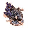 Owl Brooch Pin Sparkling Fashionable Unisex Rhinestone Vintage Owl Brooch for Party Travel ZT1124 55