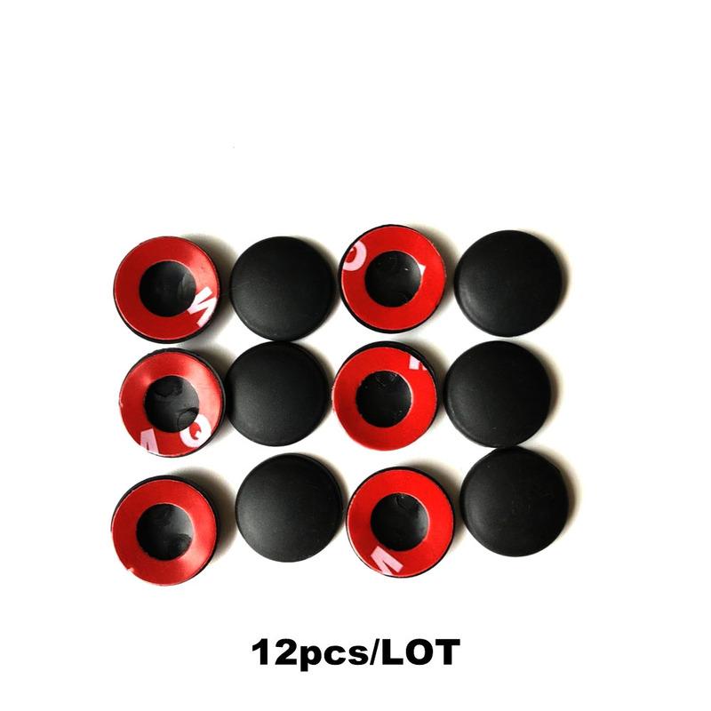 12pcs Car Door Lock Screw Cover For Smart Fortwo Forfour Forease Forjeremy Forstarts Fourjoy Vision EQ Fortwo