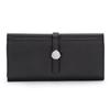 Women's Genuine Leather Large Capacity Folding Wallet Clutch 2025 - Soft Cowhide for Phone & Money
