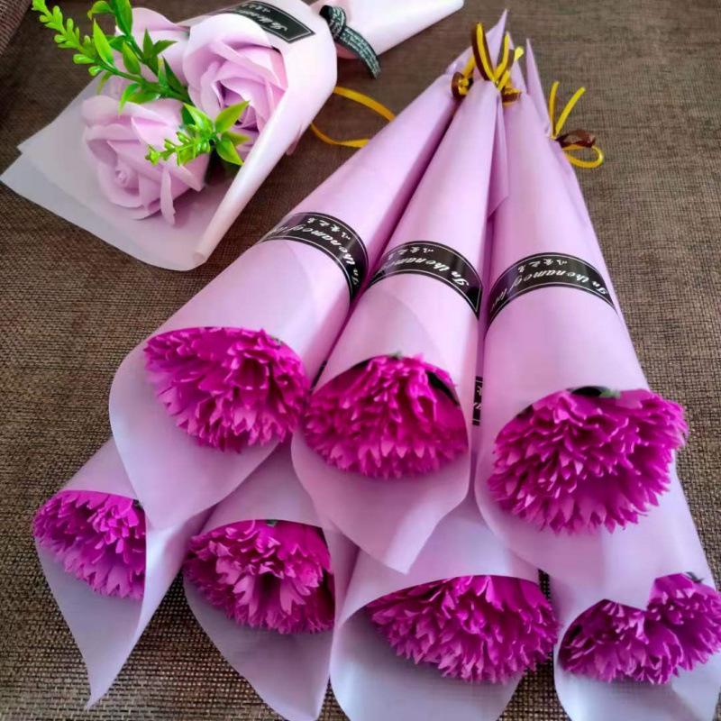 Lehrertagsgeschenk: Künstlicher Rosenstrauß - Seifenblumen für den Valentinstag