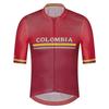 Colombia Sport Summer Cycling Short Sleeve Mens Jerseys  Bicycle Ciclismo T-shirt Sport Wear Motocross Mountain Bike Clothing