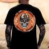 SIEMPRE CANSADO NUNCA ROTO Camiseta Unisex con Estampado de Calavera