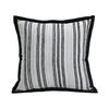 30x50/45x45cm Simple Chenille Pillowcase Cojines Yarn-Dyed Jacquard Striped Throw Pillow Cover Geometric Soft Cushion Covers