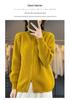 Women's Autumn/Winter 100% Wool Zipper Cardigan Coat