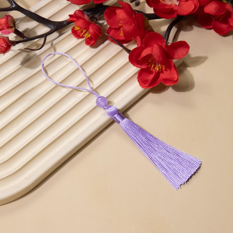 Yuxiao 7Cm Small Fringed Ear Beaded Thin Thread Bookmark Hanging Ear U Disk Sachet Sachet Pendant Fan Pendant