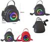 Multifunctional Backpack with Bluetooth Speaker, Power Bank, LED Lights, and Long Battery Life for Outdoor Adventures and Mountaineering.