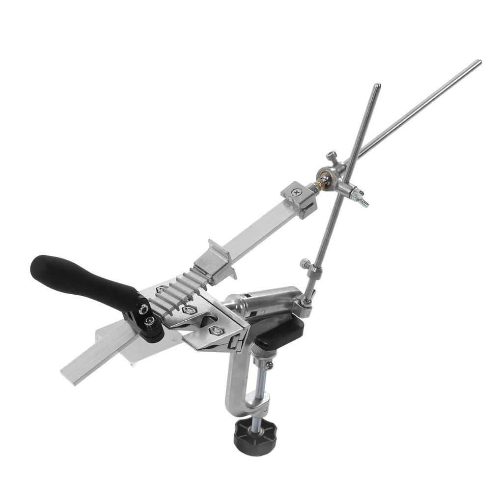 Knife Sharpening Stone Set 360 Degrees Rotation Sharpener Stand Blades Polishing Stone for Home Use