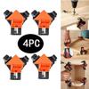 1Pc 4Pcs 90 Degree Corner Clamps Wood Working Tools Right Angle Clamps Clip Clamp Tool For Woodworking Corner Clip Fixer Corner