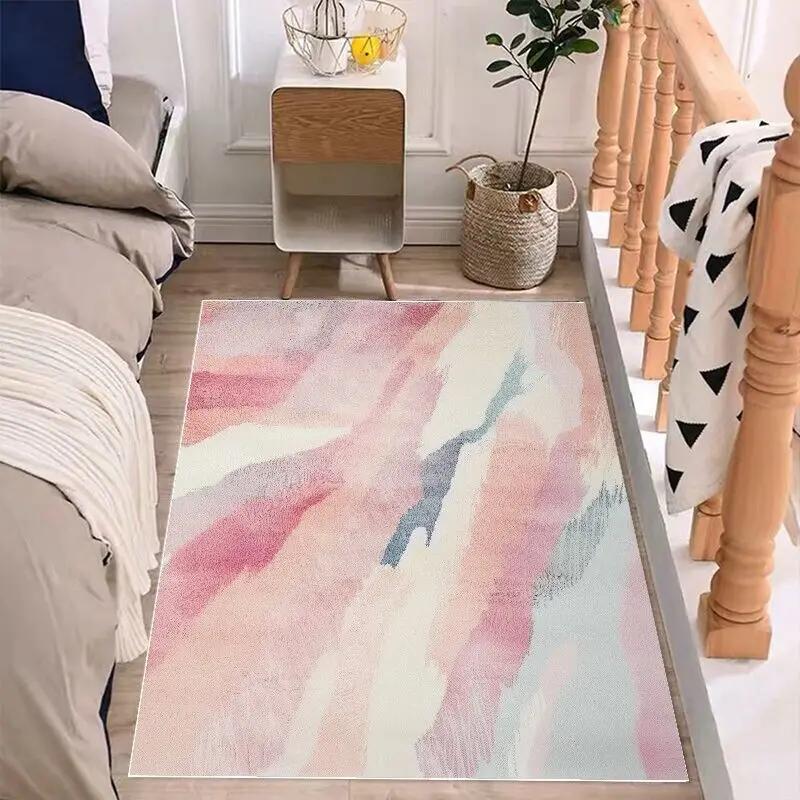 Modern Ins Style Decorative Rug for Living Room Big Size Sofa Mat for Children Non-slip Washable Decoration Home Bedroom Carpet