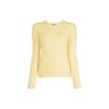 Polo FW22 Solid Color Cable Knit Crewneck Sweater Women Sweater Yellow 211880516-006