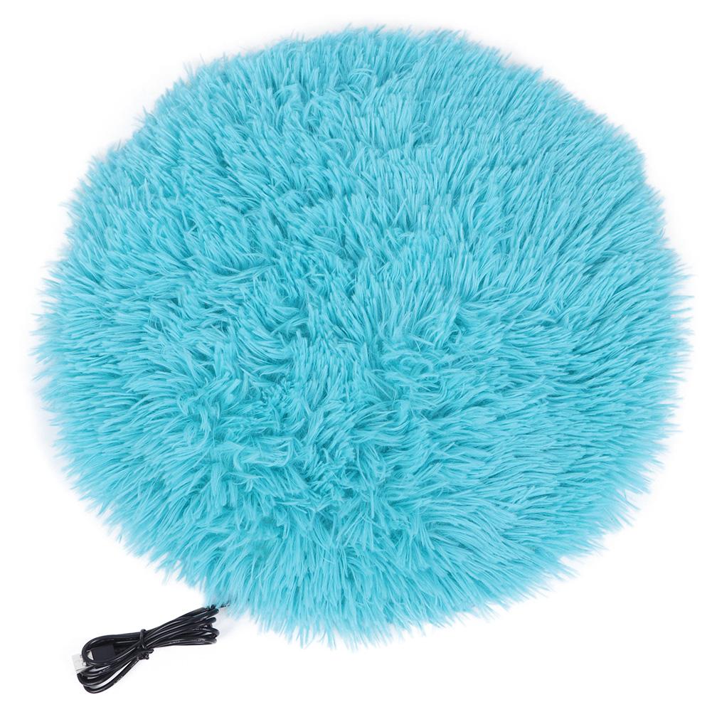 Plush Four Seasons USB Charging Interface Pet Electric Blanket Heating Pad Mat for Small Dogs