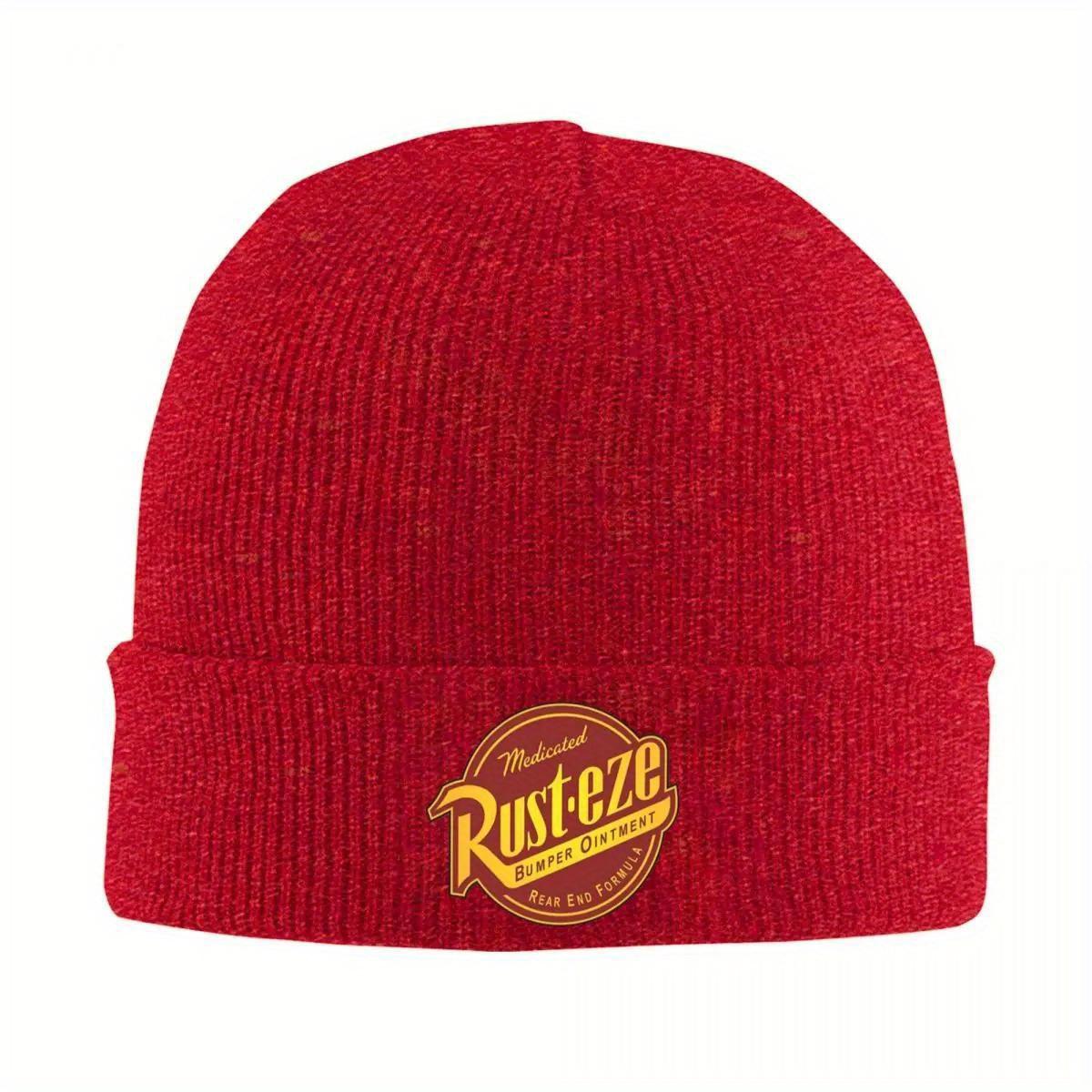 Rusteze Cars Warm Knitted Cap Hip Hop Bonnet Hat Autumn Winter Outdoor Beanies Hats for Adult