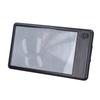 5X Reading Magnifier with Stand 43 LED 3 Brightness Full Page Rectangular Magnifier for Engraving Pr
