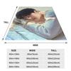 Comfort CHA EUN WOO Kpop ASTRO Blanket Accessories Bedding Decorative Throw Blankets Lightweight Thin Fleece for Bedroom