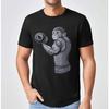 Affen Workout T-Shirt Lustig Herren Damen Fitness Gym Kleidung T-Shirt Baumwolle Atmungsaktiv Shirt Streetwear Rundhals Oberteile