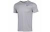 Men's Nike T-Shirts Men's Gray Crew Neck Moderate Straight Fit