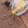 Fly Fishing Tool Key Chain Portable Anti-lost Steel Wire Holder Retractable Reel Keyring for Fisherman Accessories