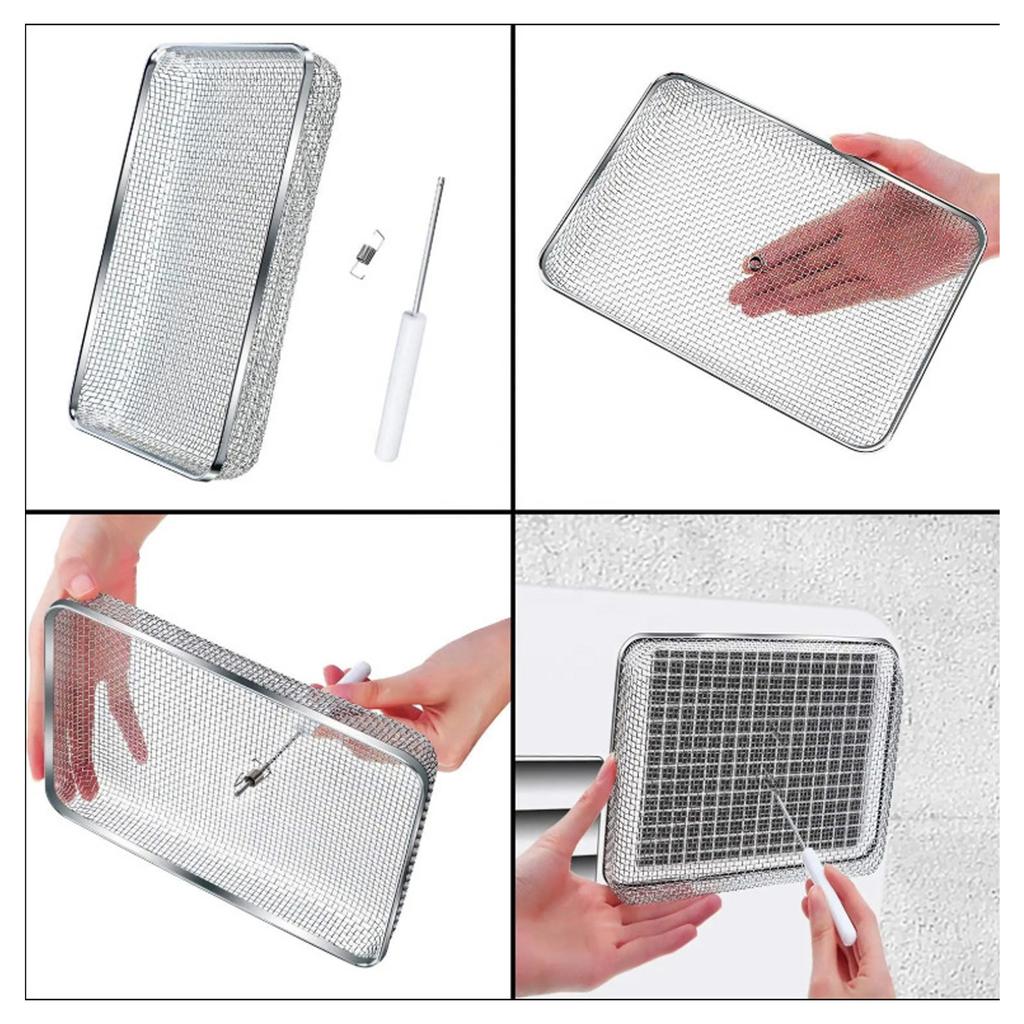 Universal RVs Vent Insect Screen Cover Make Of Heavy Duty Stainless Steel For Long Lasting Protection Easy Installation