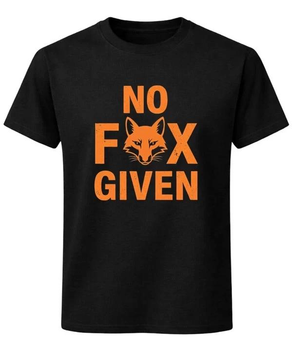 No FOX F*cks Given Zero Funny T shirt tee don t care XS