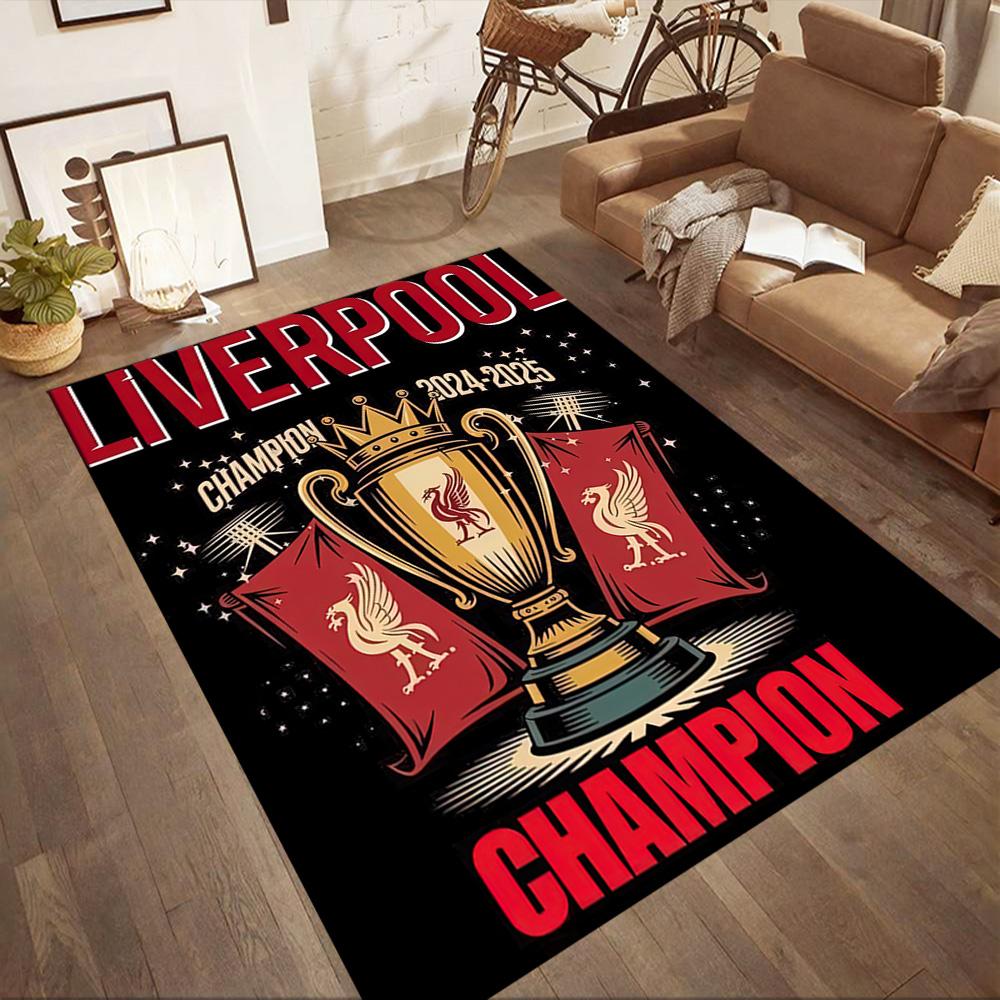 Liverpool Football Club Carpet Design For Living Rooms Outdoor Decorate Room Foyer Antislip Carpet Anime Office Decor Birthdaychristmas Gift