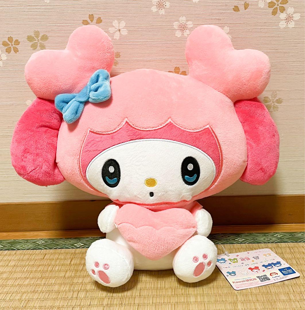 

[USED] TWICE Pocket Big Plush Toy Momo x My Melody GIGO Exclusive
