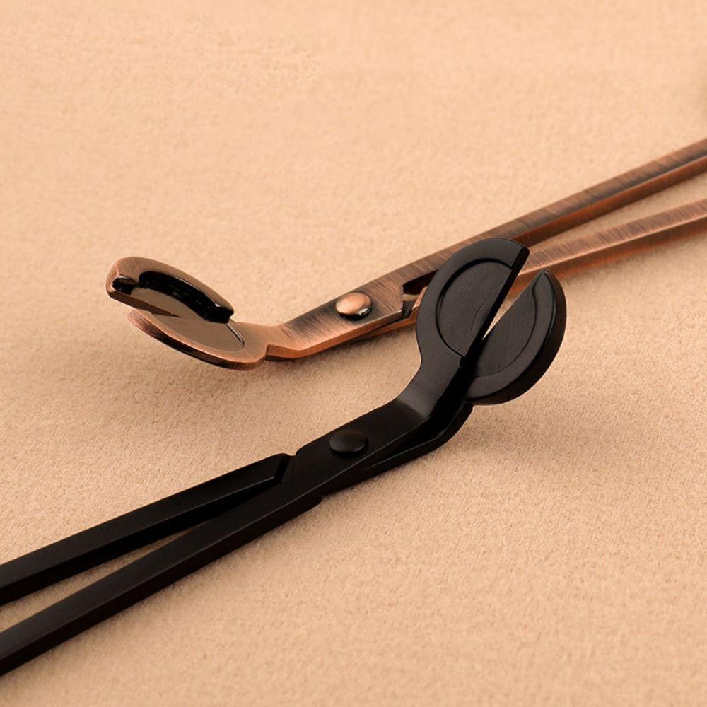 Multi-color Candle Wick Trimmer Straight Handle Stainless Steel Candle Accessories Candle Tools