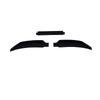 Auto Heckspoiler 115cm 3-teiliges Design Glänzend Schwarz Heckfenster Oberseite Dachspoiler Flügel