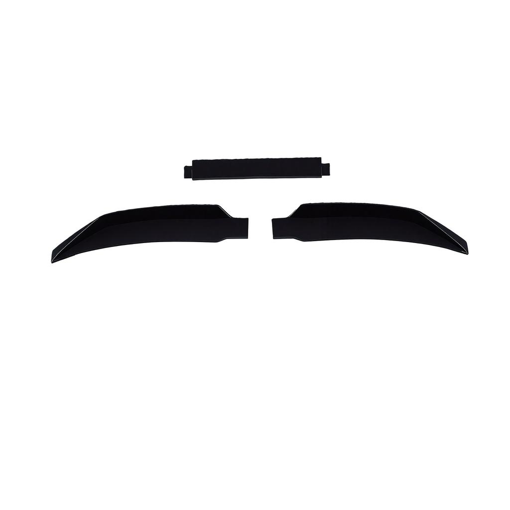 Auto Heckspoiler 115cm 3-teiliges Design Glänzend Schwarz Heckfenster Oberseite Dachspoiler Flügel