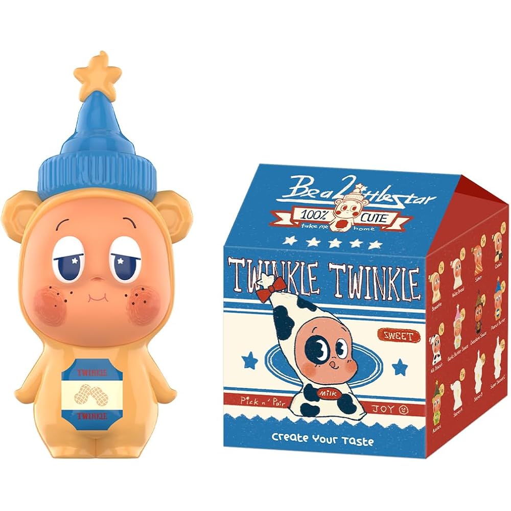 

Pop Mart Twinkle Twinkle Создай свой вкус Серия A Фигурка-сюрприз из непрозрачной упаковки 1 шт. ПВХ Игрушка Коллекционная Оригинальный персонаж