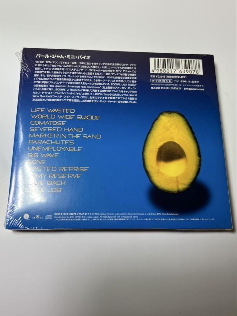 [USED] Pearl Jam Pearl Jam Slightly difficult