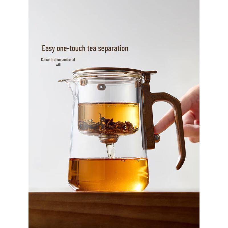 YIHUTEA Glass Tea Infuser Pot
