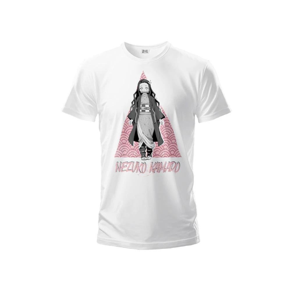 Demon Slayer Nezuko Kamado Original Official White T-Shirt- 4XL